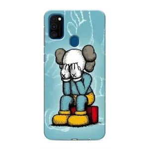 Чехлы для Samsung Galaxy M31 - Bearbrick Louis Vuitton (PREMIUMPrint) (Плач Bearbrick)