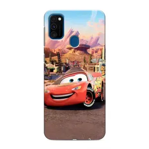Силиконовый чехол Маквин для Samsung Galaxy M31 (Радиаторный Спрингс Маквин)