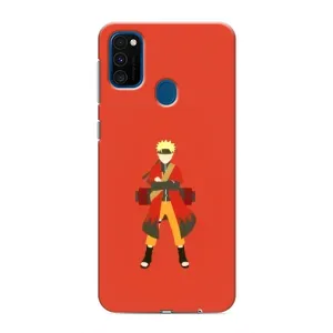 Naruto Anime Чехлы для Самсунг М31 (AlphaPrint) (рисунок Наруто)