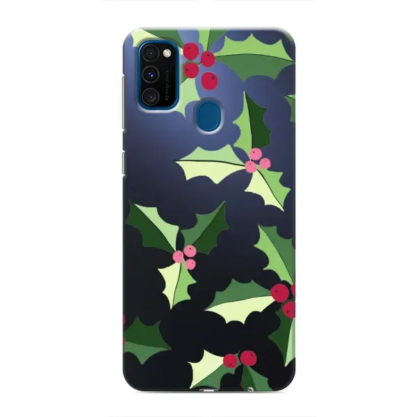 Чехол с принтом «Рождественский фон» для Samsung Galaxy M31 Чехол с принтом «Рождественский фон» для Samsung Galaxy M31