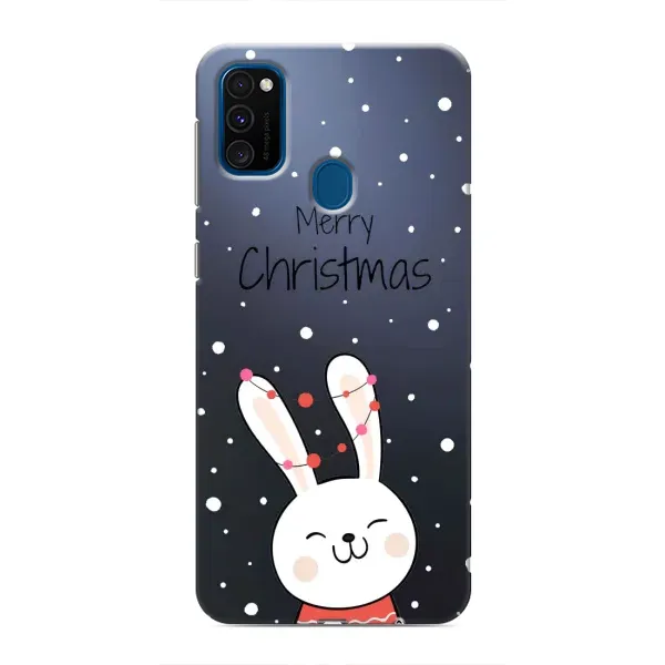 Чехол с принтом «Рождественский заяц» для Samsung Galaxy M31 Чехол с принтом «Рождественский заяц» для Samsung Galaxy M31