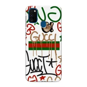 Брендновые Чехлы для Samsung Galaxy M31 - (PREMIUMPrint) (Стиль GUUCI)