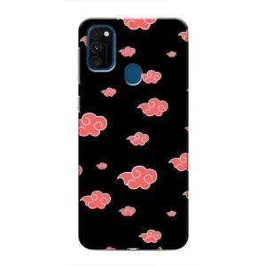 Чехлы Персонажи Аниме Наруто для Samsung Galaxy M31 (AlphaPrint) (Тучки Аниме)