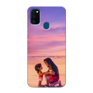 Чехол с мультфильмом Моана Samsung Galaxy M31 (Маленькая Ваяна)