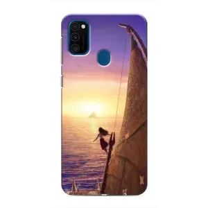 Чехол с мультфильмом Моана Samsung Galaxy M31 (Закат Ваяна)