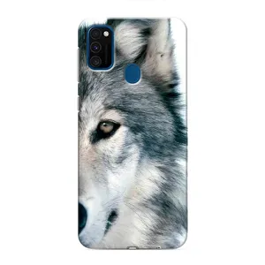 Чехлы с картинками животных Samsung Galaxy M31 (Волк)