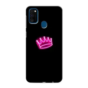 Чехол с Короной Самсунг М31 - (AlphaPrint) (Яркая корона)