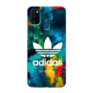 Чехлы Адидас для Samsung Galaxy M31 (AlphaPrint) (Яркий Адидас)