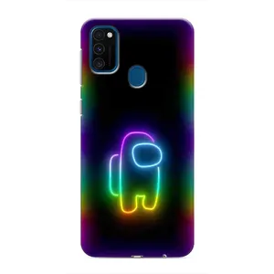 Чехол Амонг Ас для Samsung Galaxy M31 (AlphaPrint) (Яркий скин)