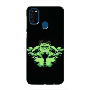 Чехлы с героями Марвел Samsung Galaxy M31 (VPrint) (Зелёный Халк)
