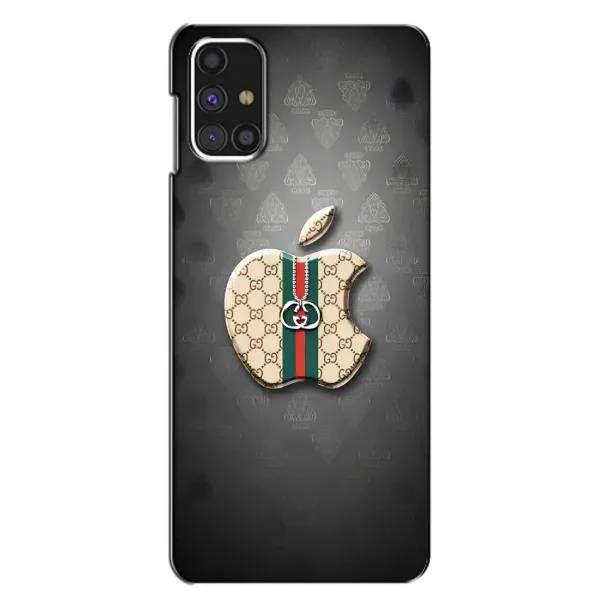 Чехол с принтом «Apple gucci» для Samsung Galaxy M31s Чехол с принтом «Apple gucci» для Samsung Galaxy M31s