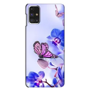 Чохли з квітами для Samsung Galaxy M31s (VPrint) (Метелик на квітах)
