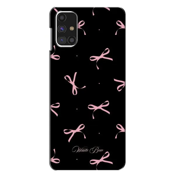Чехол с принтом «Банты на черном» для Samsung Galaxy M31s Чехол с принтом «Банты на черном» для Samsung Galaxy M31s