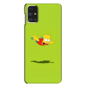 Чjхол з Сімпсонами для Samsung Galaxy M31s (VPrint) (Барт Сімпсон)