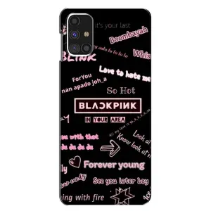 Чохол з музикальним гуртом для Samsung Galaxy M31s (BLACKPINK)