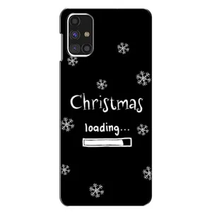 Різдвяні, Святкові Чохли для Самсунг Галаксi M31с (Christmas loading)