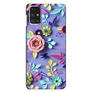 Чохли з квітами для Samsung Galaxy M31s (VPrint) (Дизайн квітів)