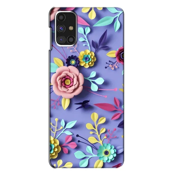 Чехол с принтом «Цветочный дизайн» для Samsung Galaxy M31s