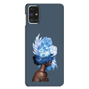 Чехлы (ART) Цветы на Samsung Galaxy M31s (VPrint) (Квіти на голові)