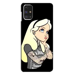 Чехол с печатью для Samsung Galaxy M31s - (Мода) (AlphaPrint) (Девочка в тату)