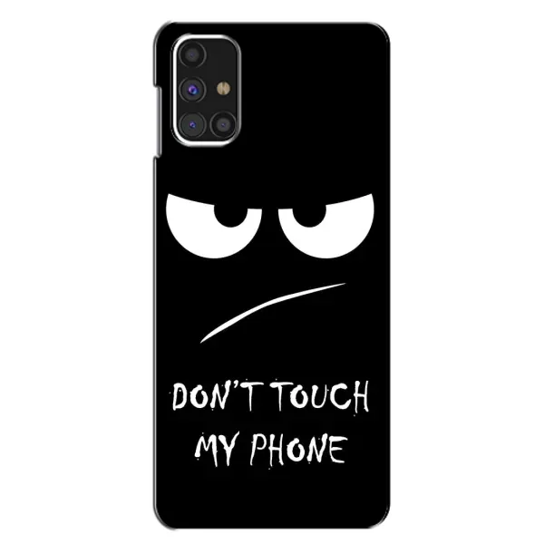 Чехол с принтом «Dont Touch» для Samsung Galaxy M31s