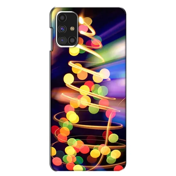 Чехол с принтом «Елка с гирлянд» для Samsung Galaxy M31s Чехол с принтом «Елка с гирлянд» для Samsung Galaxy M31s