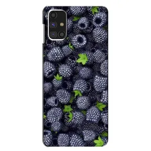 Чохли з фруктами для Samsung Galaxy M31s (VPrint) (Ожина)