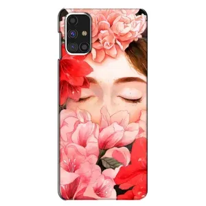 Чехлы (ART) Цветы на Samsung Galaxy M31s (VPrint) (Очі в квітах)