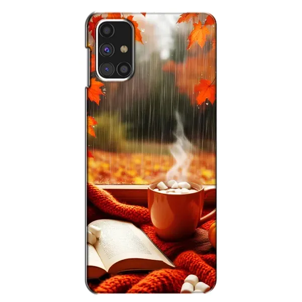 Чехол с принтом «Кофе и дождь» для Samsung Galaxy M31s
