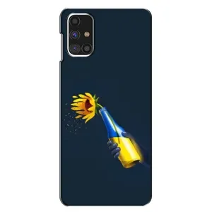Чохол для Патріота України Samsung Galaxy M31s - (AlphaPrint) (Коктель молотова)