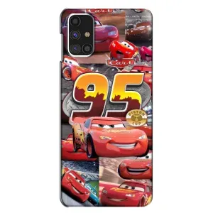 Силіконовий чохол Маквін для Samsung Galaxy M31s (Колаж Блискавка Маквін)