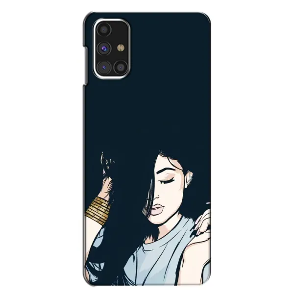 Чохол з принтом «Гарна дівчина» для Samsung Galaxy M31s