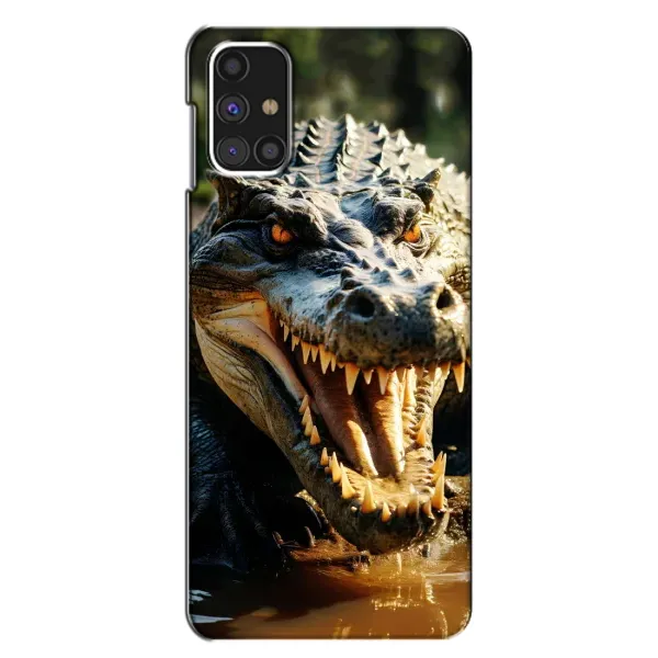 Чехол с принтом «Опасный крокодил» для Samsung Galaxy M31s
