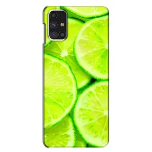 Чохли з фруктами для Samsung Galaxy M31s (VPrint) (Лайм)