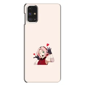Чехлы Персонажи Аниме Наруто для Samsung Galaxy M31s (AlphaPrint) (Лайк Сакура)