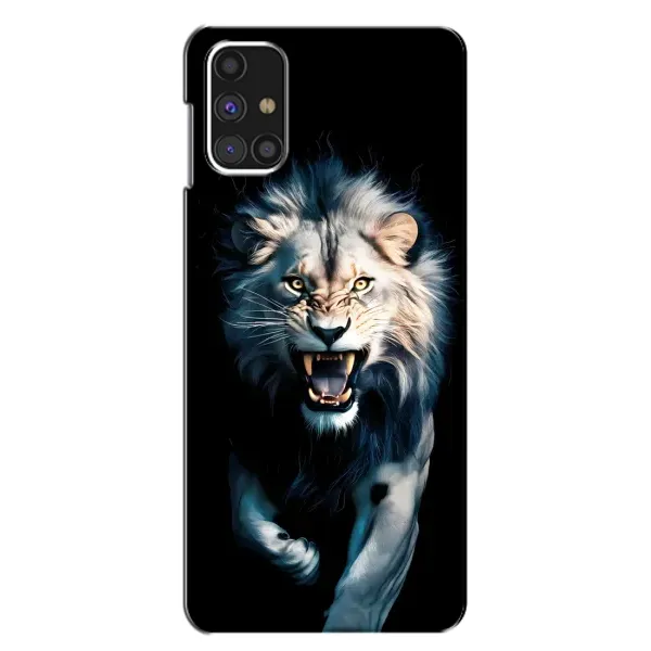 Чехол с принтом «Лев в темноте» для Samsung Galaxy M31s