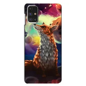 Чохли з картинкою Лисичка для Samsung Galaxy M31s (VPrint) (Лисичка в космосі)