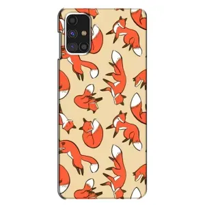 Чохли з картинкою Лисичка для Samsung Galaxy M31s (VPrint) (Лисички)