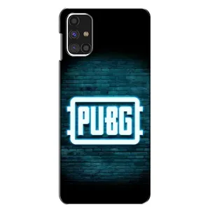 Чеjхол PUBG для Самсунг Галаксi M31с (AlphaPrint) (Лого PUBG)