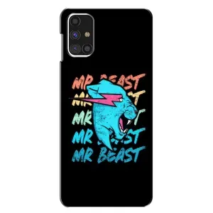 Чохли Містер Біст для Самсунг Галаксi M31с (logo Mr beast)