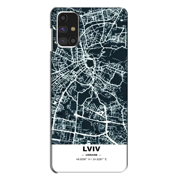 Чехол с принтом «Львов» для Samsung Galaxy M31s