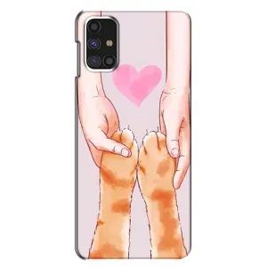 Чохол на Самсунг Галаксi M31с з Котиками (VPrint) (Любовь до котиків)