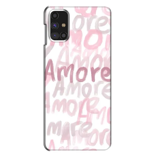 Чехол с принтом «Аморе любовь» для Samsung Galaxy M31s