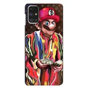 Бренднові Чохли для Samsung Galaxy M31s - (PREMIUMPrint) (Mario LV)