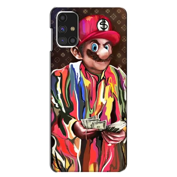 Чехол с принтом «Mario LV» для Samsung Galaxy M31s