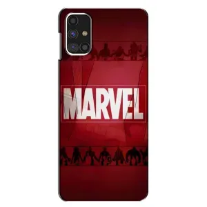 Чехол МАРВЕЛ для Самсунг М31с (AlphaPrint) (MARVEL)