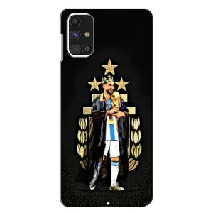 Чохли для Samsung Galaxy M31s (Leo чемпіон) (AlphaPrint) (Мессі Король)