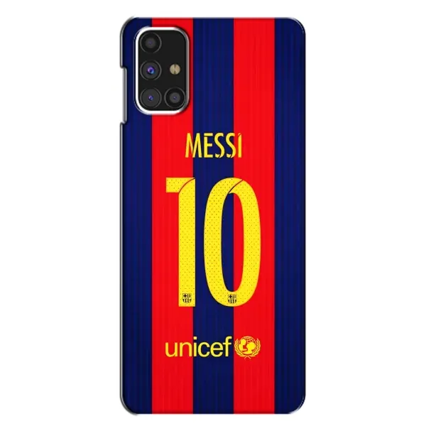 Чехол с принтом «Messi Barca 10» для Samsung Galaxy M31s