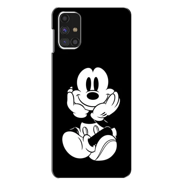 Чохол з принтом «Маус на чорному» для Samsung Galaxy M31s