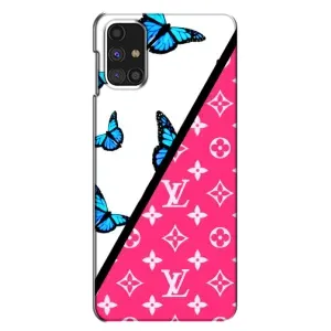 Бренднові Чохли для Samsung Galaxy M31s - (PREMIUMPrint) (Мода LV)